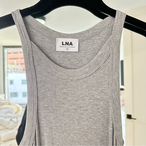 LNA Candi Dress in Heather Grey - Picture 5 of 7